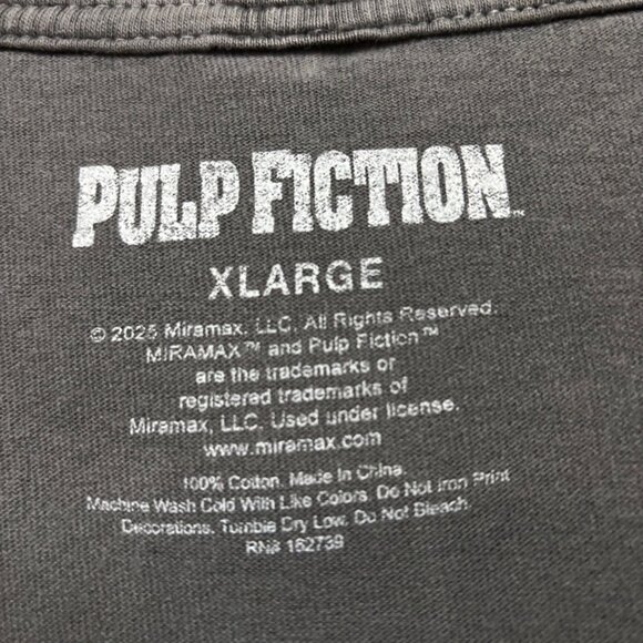 Pulp Fiction Mia Wallace Cigarette T-Shirt Size Extra Large - Picture 4 of 4